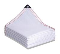 GJMSSMY Toldo Parasol Exterior de 7x10 m con 80% de Resistencia a los Rayos UV. Tela de Sombra Duradera con Ojales, Ideal para Proteger Plantas y Flores del Patio y el césped.