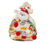 GjnjfdF Bolsas de regalo de Navidad para,Bolsa De Dulces De Tela Reutilizable | Bolsas De Embalaje De Tela,Para Regalos De Fiesta Regalos Para Medias De Navidad Reuniones Familiares Chocolate Frutas
