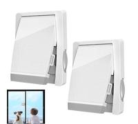 GjnjfdF Cerrojo Para Puerta Corrediza De Vidrio - Paquete de 2 Cerraduras A Prueba de Niños para Ventana o Puerta Corrediza - Dispositivo De Seguridad Para Ventanas Y Puertas De Baño Dormitorio
