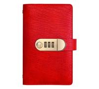 GjnjfdF - Cuaderno de desafío de ahorro de dinero bloqueado - Organizador presupuestario 100 páginas Cartera de protección de privacidad para mujeres hombres parejas principiantes viajes