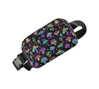 GjnjfdF de Cintura para Mujeres, Paquetes de Cintura de - de Cintura Ligera con Cinta Reflectante para Hombres,Pista de Cinturón Elegante Compacto para la Cartera de Teclas de Tela, C