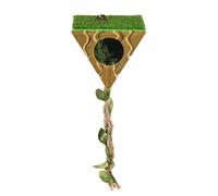 GjnjfdF Decoración para Terrario De Araña Saltarina,Magnético para Terrario de Reptiles | Cueva Descanso Arañas Saltadoras - para Acuario Jugando Escalando Tarántula Mantis Y