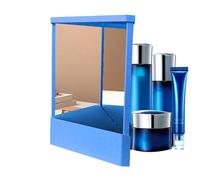 GjnjfdF Espejo genuino no reversible, Espejo no reversible, Espejo verdadero para una imagen real no invertida, Espejo real para una imagen real, espejos de maquillaje personales de reflexión