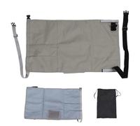 GjnjfdF Extensor de asiento de avión para niños, cama de avión para niños - Cama de avión plegable para niños pequeños | Imprescindible para viajar, cama de avión portátil, cama de avión, reposapiés