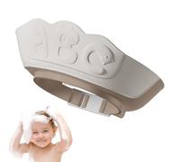 GjnjfdF Gorro De Ducha Infantil - Visera Doble Capa - Gorro Impermeable Ajustable Protección Facial Durante El Baño Infantil
