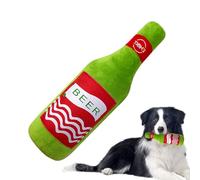 GjnjfdF Juguetes de Coupin para Perro, Juego Divertido en Forma de Botella de Vino | Juguete de Peluche para Perro - para masticar Estimulación Mental Actividad Física Interior Exterior