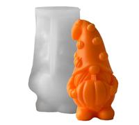 GjnjfdF Moldes de Chocolate Halloween - Molde de silicona 3D enano reutilizable, moldes de gnomos reutilizables para jabón de resina, arte proyecto, pastel, favores de boda, otoño de Acción de Gracias