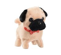 GjnjfdF Perro Caminando, Cachorro caminando | Peluche de perro de peluche interactivo electrónico - Juguetes realistas para niños y niñas a partir de 1 año, juguetes de peluche para cachorros