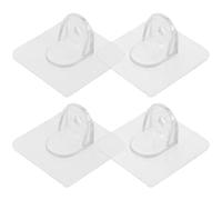 GjnjfdF Pies de piedad de bebé, estabilizador para Playpen para niños pequeños - 4 Pack Playpen Stabilizer Fixing Clips,Suministros estabilizadores, base de la cerca de infancia para niños pequeños,