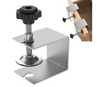 GjnjfdF Pinzas de gabinete para instalación de gabinetes, abrazaderas de instalación para fachada de cajón, Herramientas de instalación de gabinete de abrazadera frontal de cajón de 1 pieza, Plantilla