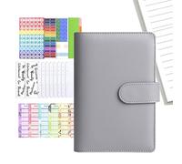 GjnjfdF Planificador Financiero - Agenda Semanal Diaria 2026 de Piel PU - Cuaderno de Planificación Financiera Mensual | para Desafío Financiero en Efectivo, Hogar, Viajes, Hombres y Mujeres