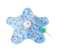 GjnjfdF Puzzle de juguete para gato,Juego de ratón con bola - Juego estimulante recargable para gatitos instintos de caza entretenimiento