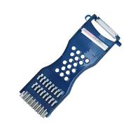 GjnjfdF Rallador Manual De Verduras,Cortador Manual para Verduras - Picador con Empuñadura Cómoda y Base Antideslizante para Ajo Cebolla Pepino Frutas