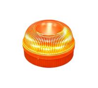 GjnjfdF Rotativo Luz LED Estroboscópica V16 Luz Estroboscópica Naranja L-uz De Señalización Con Cargador Luces De Emergencia Para Coche Y Cable USB Para Coches, Camiones, Tractores, SUV Batería Power