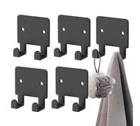 GjnjfdF Soporte de afeitadora para pared de ducha, soporte de afeitadora de ducha | Soporte de ducha de afeitadora robusto,Ganchos adhesivos multifuncionales, Organizador de loofah de toalla 5x para