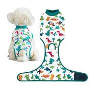 GjnjfdF Traje De Recuperación Para Perro,Ropa De Recuperación Anti-Lamiendo Esterilizada | Ropa Protectora Cómodo para Cuidado Prevención Rehabilitación y Comodidad