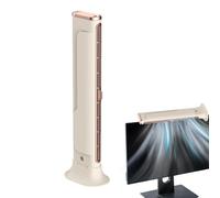 GjnjfdF Ventilador Torre Sobremesa,Ventilador Portátil para Escritorio | 3 Velocidades, Aparato Soporte Personal Para Hogar Dormitorio Sala Trabajo