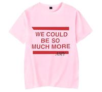 GJRJS Amy Macdonald We Could Be So Much More Camiseta Estampada de Moda Casual,Rosado,XXS