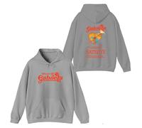 GJRJS Katseye Hands Off Gabriela Hoodie-Sudadera con Capucha Unisex a la Moda,Estampado De ModaCómoda Sudadera Suelta De Manga Larga Top Informal para Hombres Y Mujeres,Gris,M
