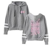 GJRJS Rag'n'Bone Man What Do You Believe In Tour Hoodie-Sudadera con Capucha Unisex a la Moda,Estampado De ModaCómoda Sudadera Suelta De Manga Larga Top Informal para Hombres Y Mujeres,Gris,3XL