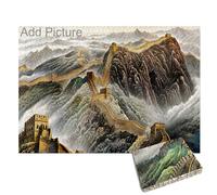 GJXWD Puzzle Personalizado con Foto Y Texto, Personaliza El Puzzle con Tu Propia Foto, Diferentes Tamaños Y Piezas, Regalos Originales para Mujeres Y Hombres, Puzzle con Foto,3000Pcs