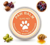 GJYC PET Lick-Safe - Bálsamo para patas y nariz de perro | Hidratante y calmante totalmente natural para almohadillas secas y agrietadas y hocico | Cera y crema para gatos, mantequilla nasal para