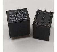 GJZIFGFWQ 5PCS Relés HJR-21FF-SZ 5VDC/12VDC/24VDC 5PIN 10A/240VAC(HJR-21FF-S-Z 12VDC)