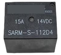 GJZIFGFWQ 5PCS Relés SARM-S-112D4 12V 15A 14VDC 5PIN