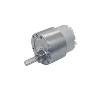 GJZIFGFWQ Motor de CC JGB37-500 10 Piezas 37 mm diámetro Caja Cambios Motores reductores Eje excéntrico Alto par Reductor Engranajes desaceleración bajo Ruido: 12V 640RPM(24V 35RPM)