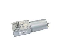 GJZIFGFWQ Motor de CC Par Grande 12v 24v Turbina Gusano Reductor Engranajes helicoidales Motores potentes: 40 RPM, Voltaje: 12V(24v,470 RPM)