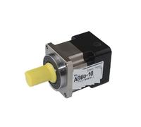GJZIFGFWQ Reductor de Velocidad AB42 Juego Engranajes planetarios Engranaje helicoidal Recto mínimo 3 Arcos for servo Nema17 50w 100w Caja Motor Paso a(Ratio 12,8mm Input servo)