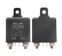GJZIFGFWQ Relé automotriz de Motor camión Coche 24V/12V 200A/100A/120A relé Modular Tipo Continuo 1 Uds(12V4.8W100A)