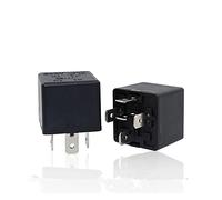 GJZIFGFWQ Relé de 12v24V 40A con Soporte Hierro, Ventilador Aire Acondicionado, bocina luz Distancia, relé automotriz(12v 40A 5pin)