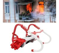 GJZQDKX Ascensor de Incendios de 7,5 m para Edificio de Dos Plantas, Capacidad de 450 kg, Marco de Ventana Universal, Sistema de fácil despliegue, Manual de Instrucciones para Incendios, e