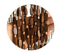GJZQDKX Cortinas de Madera Hechas a Mano con Cuentas para Puertas, Paneles mosquiteros Vintage, separadores de ambientes Decorativos, decoración de Pared Tejida para el hogar, 110 × 180 cm / 43 × 70