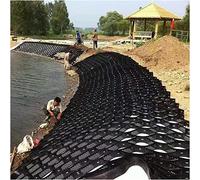 GJZQDKX Estabilizador de Rejilla para muros de contención de jardín, Ideal para Caminos de Grava. Adoquines permeables de 5 cm de Altura. Retenedor de Grava de Piedra Duradero para paisaji