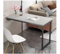 GJZQDKX Mesa de Pared Plegable, Escritorio Que Ahorra Espacio para Cocina, Oficina, camión, Garaje, lavandería, estación de Trabajo compacta de 90x50x75 cm, fácil instalación, versátil y Duradera.