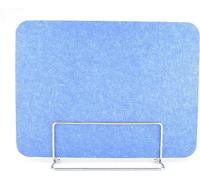 GJZQDKX Paquete de 2 separadores de Escritorio con Pantallas antisalpicaduras para escritorios, Panel de privacidad para Montaje en Escritorio Que Reduce el Ruido y Las distracciones visuales, Color