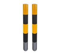 GJZQDKX Poste de Seguridad, Columna de Advertencia de tráfico de Acero para protección de estacionamiento y Seguridad Vial, Ideal para Control de tráfico y prevención de Accidentes.