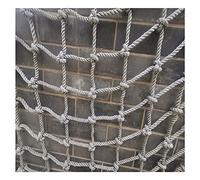 GJZQDKX Red de Escalada de Carga de Alta Resistencia para Parques Infantiles al Aire Libre, Casas en los árboles y Camiones - Red de Seguridad de Nailon (12 mm, 1 x 4 m / 3,3 x 13,12 pies) - Protecc