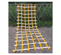 GJZQDKX Red de Escalada Infantil para Parques Infantiles en el jardín - Red de Seguridad para Gimnasio de la Selva, Escalera de Cuerda de 2x2 m (6,6 pies) para Columpios, Casas en los árboles y Dive