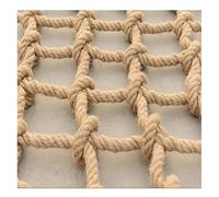 GJZQDKX Red de Escalada Infantil, Red de Carga de Cuerda Reforzada para Parque Infantil, Pared de Escalada para casa del árbol, Escalera de Hamaca de 2x2 m (6,56 pies) para Aventuras al Aire Libre,