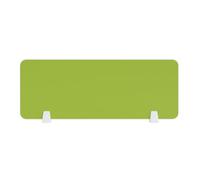 GJZQDKX Separadores de Escritorio para oficinas y aulas. Partición de Escritorio Independiente con Patas de Soporte. Insonorizada y Reductora de Ruido. Color Verde. 80 x 30 cm.