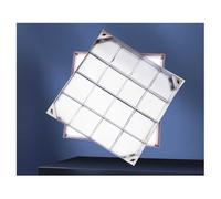 GJZQDKX Tapa de alcantarilla Invisible de Acero Inoxidable de 70x70 cm, Decorativa, para Tanque séptico, Resistente al Agua, Acceso Exterior, diseño Duradero y Elegante, Ideal para Jardine