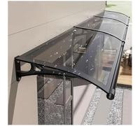 GJZQDKX Toldo de policarbonato para Puerta - Cubierta Ajustable de Aluminio para Patio Exterior, Ideal para Proteger del Sol y la Nieve, Desde garajes y terrazas (50,8 cm de Profundidad x 89 cm de a