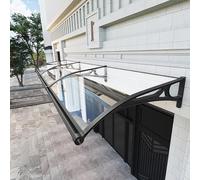 GJZQDKX Toldo pérgola Impermeable para Patio, jardín, marquesina para Puerta Principal con Sistema de Drenaje, Sombra Exterior para Puertas y Ventanas, toldo de Entrada, Elegante marquesina para PUE