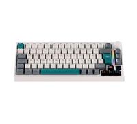 GK GAMAKAY TK75 SOCD 75% silencioso teclado mecánico QWERTZ (ISO DE Layout) con pantalla TFT, BT 2,4 GHz USB-C 8 KHz teclado Gaming (GamaKay Phoenix Switch)