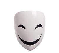 GK-O Máscara de anime Bullet Kagetane Hiruko para cosplay, disfraz de Halloween, Blanco, Medium
