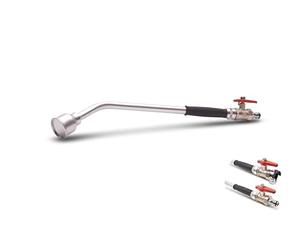 GK/S 400 Pistola de riego profesional | Aspersor | Ducha de jardín | Lanza de riego | Totalmente de metal | Conexión enchufable y acoplamiento de garras