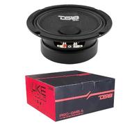 GK SOUND 1 MIDRANGE DS 18 Pro-GM6.4 Altavoz 16,5 cm 165 mm 6,5" de diámetro, 140 vatios rms y 480 vatios máx, 4 ohmios, sensibilidad 92 db, para Coche, 1 Pieza